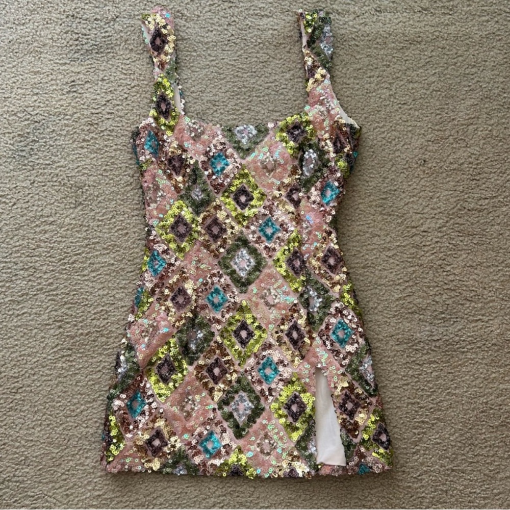 Sorelle UK Sequin Mini Dress